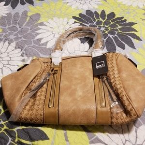 Braided detail satchel